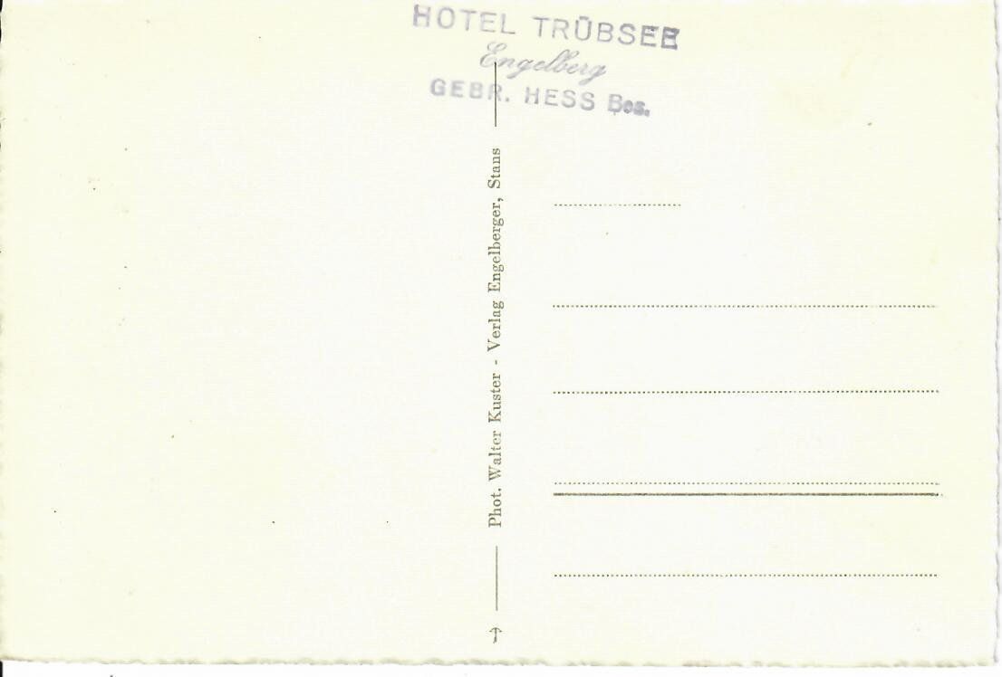Cartoline postali: Engelberg – Usato da Hochdorf venduto da Ziegel-16 1