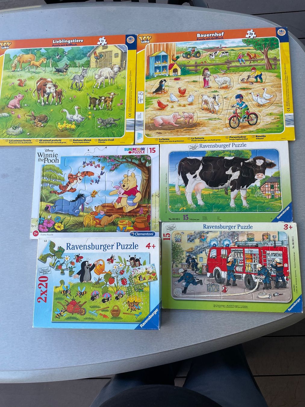 Puzzles: 7 Puzzles   10 - 20 Teile – Gebraucht aus Aarau Rohr von Rokazo