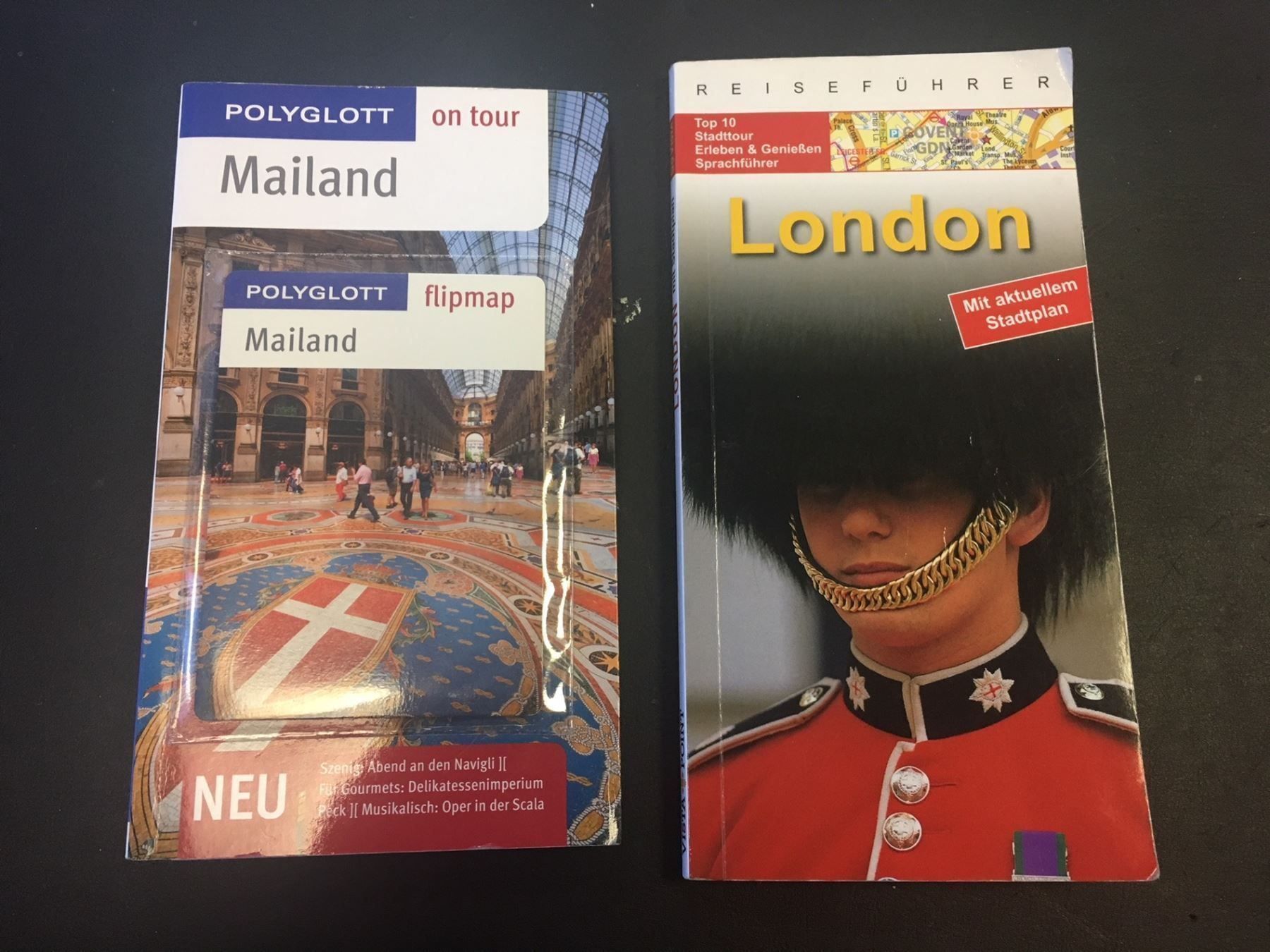 Bücher: Reiseführer London und Mailand ! – Gebraucht aus Brügg BE von rutschimedizin