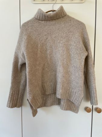 Luxus Pullover von LU REN | Kaschmir & Seide | Gr. XS >Makel