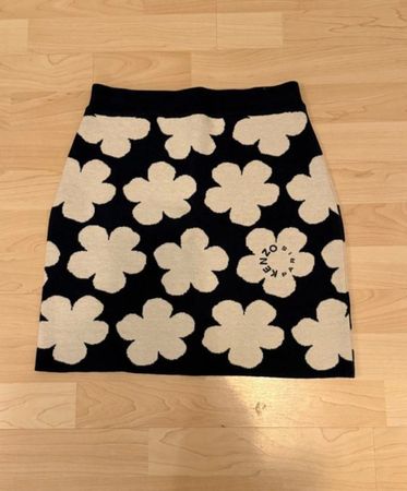 Kenzo Paris Minirock Blumenmuster Top Zustand!