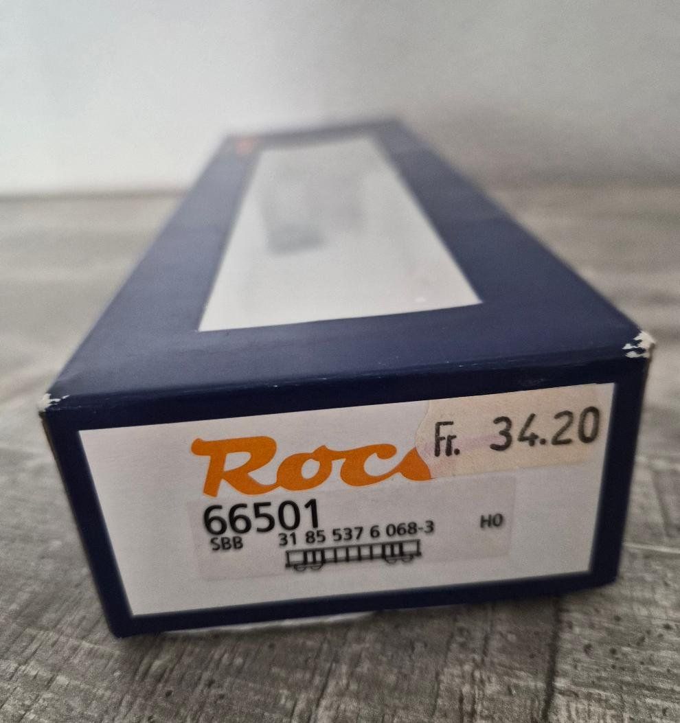 Roco Modellini di ferrovie: Roco Leerkarton / OVP 66501 für SBB Eaos oder ähnlich – Usato da Dielsdorf venduto da SHOES_BY_SYLVI