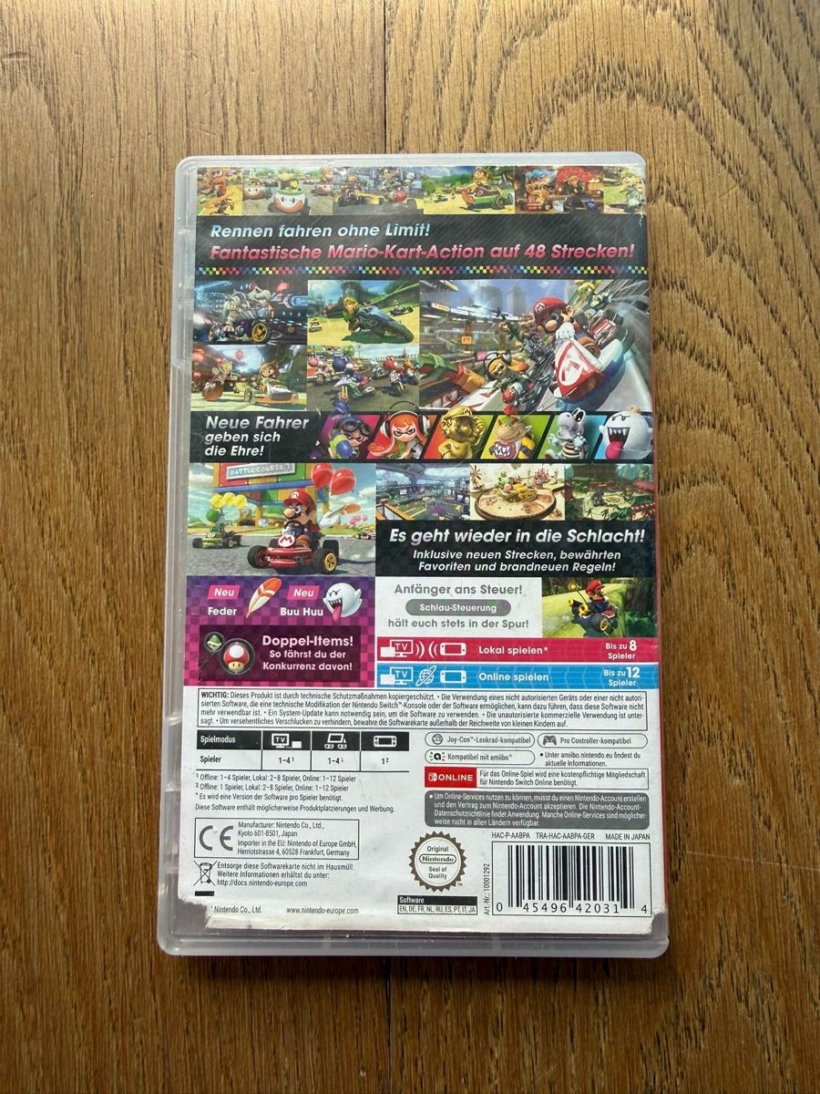 Nintendo Giochi: Mario Kart 8 Deluxe / Nintendo Switch – Usato da Läufelfingen venduto da Seraphim13 1