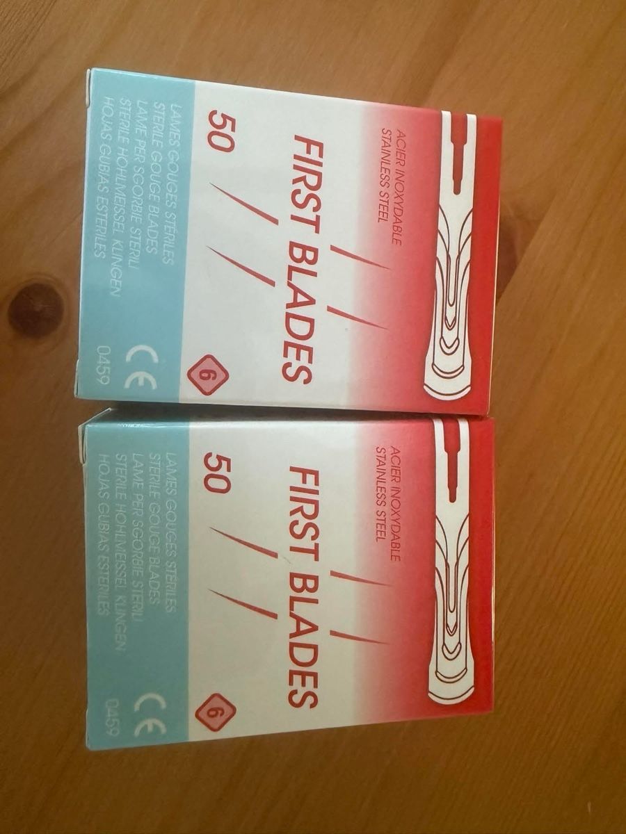 Pedicure: First Blades sterile Klingen 50 Stk. – Nuovo e nell'imballaggio originale da Roggwil BE venduto da Schlifer01