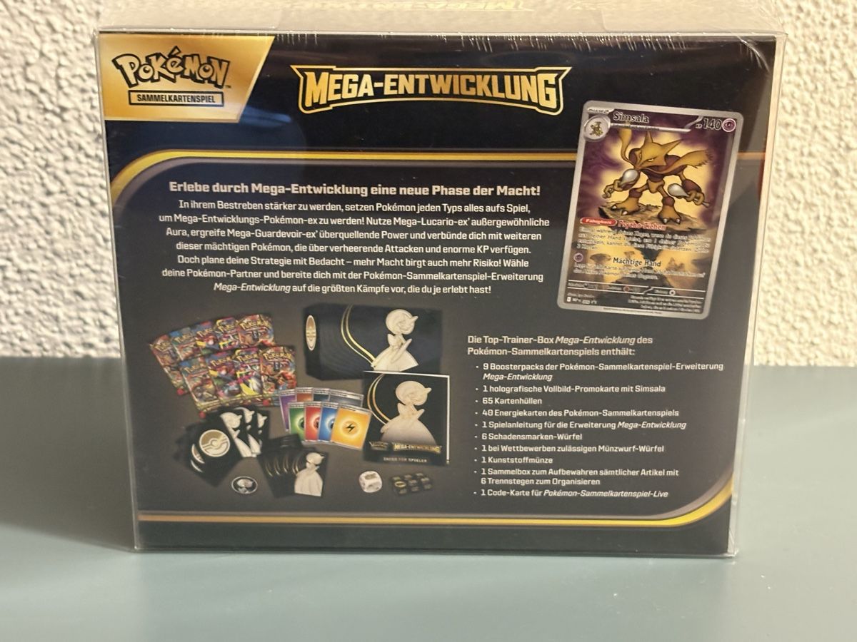 Pokémon Carte collezionabili: Mega Entwicklung Guardevoir - Trainer Box - Deutsch – Nuovo e nell'imballaggio originale da Seewen SZ venduto da Pokeace93 3