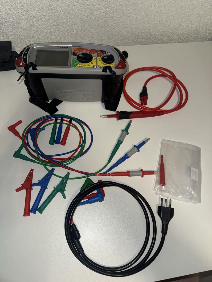 Megger Misurare: Megger MFT 1825 Installationstester – Nuovo (secondo la descrizione) da Kloten venduto da fet_vl82