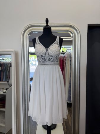 Kurzes Brautkleid Gr. 32 neuwertig