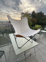 Fauteuil Cuero type Butterfly blanc bon état occasion