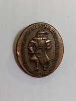 Kleine Plakette Tambourenfest 1954 Basel - Rarität