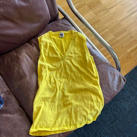 Missoni Yellow Knit Vest