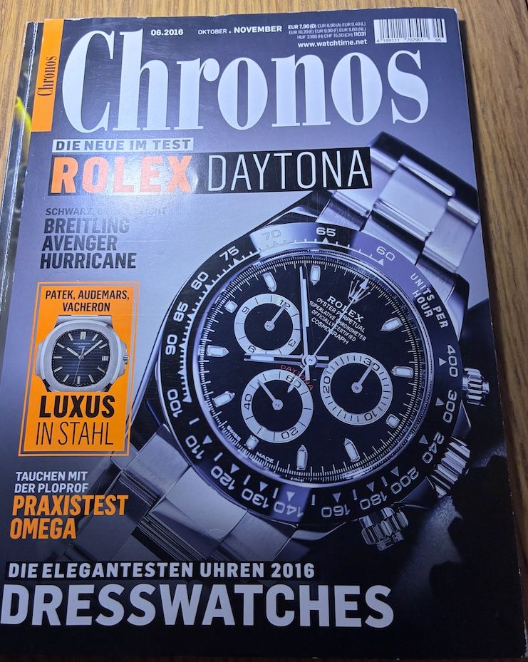 Zeitschriften & Magazine: Uhrenmagazin Chronos – Gebraucht aus Baden von Goldbaum