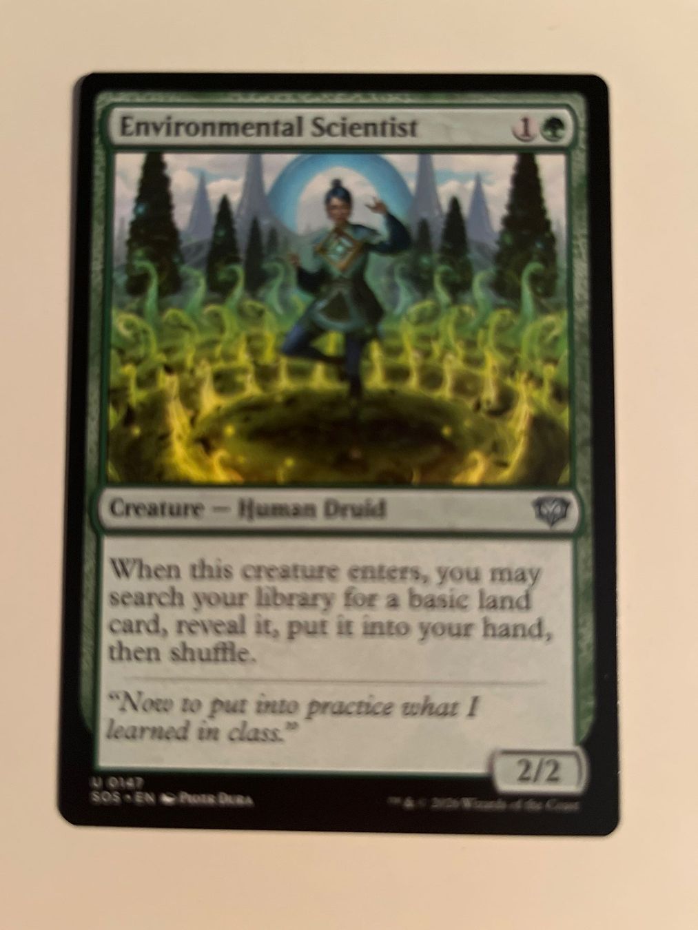 Magic The Gathering Sammelbilder & Trading cards: 1 x Environmental Scientist - Magic: The Gathering - MtG – Gebraucht aus Kriens von Shadi1980