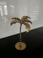 Verkauf bis 16.8 Deko-Schmuckständer-Palme goldfarben Metall