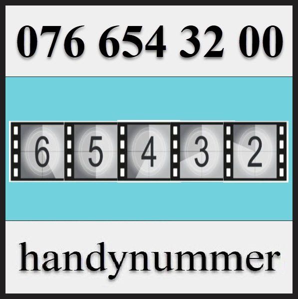 Carte prepagate: Handynummer, Telefonnummer, VIP Nummer, 076 654 32 00 – Nuovo (secondo la descrizione) da Winterthur venduto da handynummerch