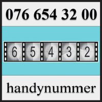 Handynummer, Telefonnummer, VIP Nummer, 076 654 32 00