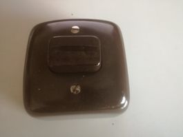 Schalter AP Sch 3 braun