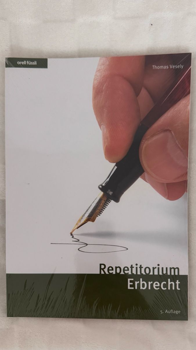 Libri: Repetitorium Erbrecht 5. Auflage – Nuovo e nell'imballaggio originale da Bassersdorf venduto da zizouuu 1