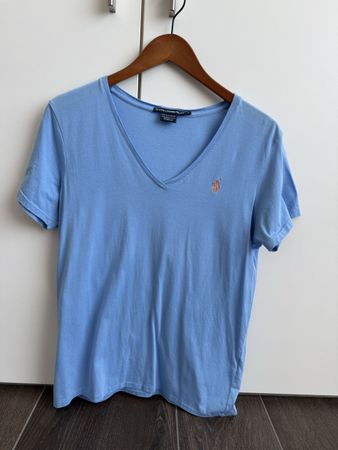 Ralph Lauren Sport T-Shirt blau Grösse L Baumwolle