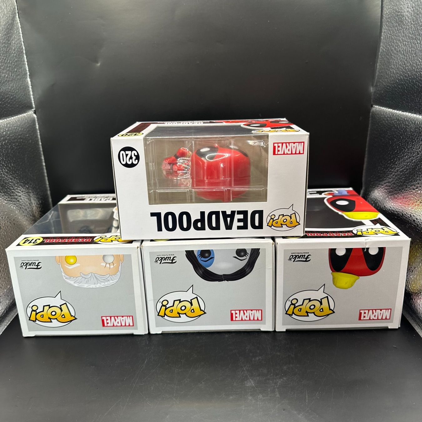 Funko Figuren: Funko Pop Deadpool 4Stk Sammlung – Gebraucht aus Düdingen von Nerdworld 2