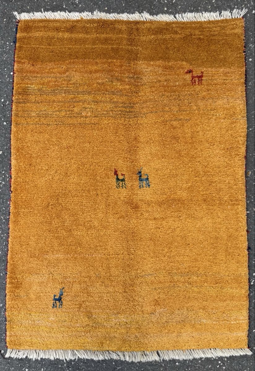 Gabbeh Tappeti: Wunderschöner handgeknüpfter Orientteppich.133x95.cm – Nuovo e nell'imballaggio originale da Sempach venduto da Star7