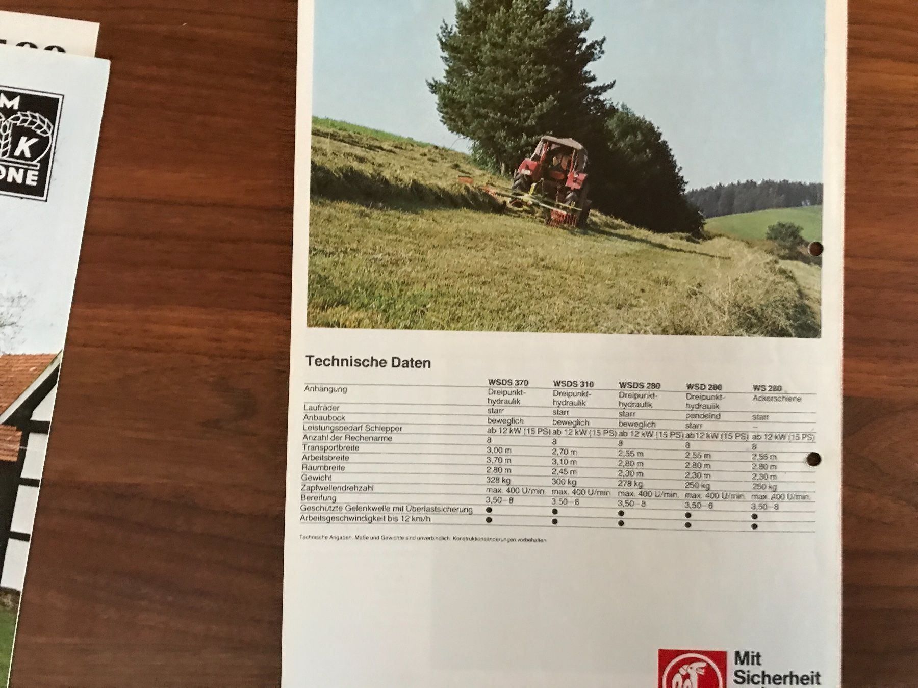 Trattori: Claas Prospekt – Usato da Balterswil venduto da Jeko1967 2