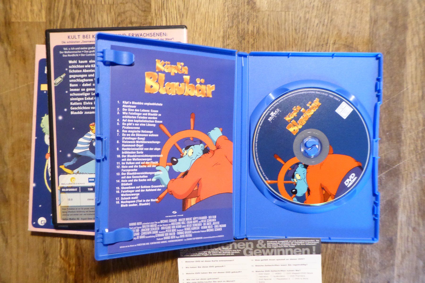 Alle DVDs: 2xDVD Käptn Blaubär – Gebraucht aus Allschwil von Summelsarium 7