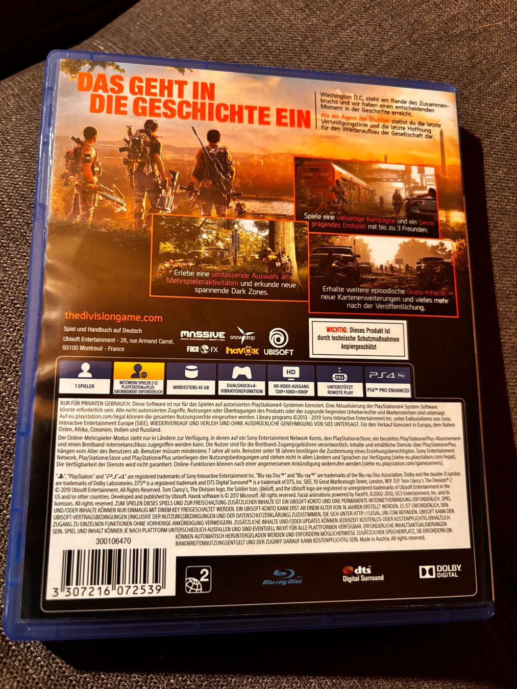 Giochi: PS4 Spiel The Division 2 – Nuovo (secondo la descrizione) da St. Niklaus VS venduto da np8_lsg2 2