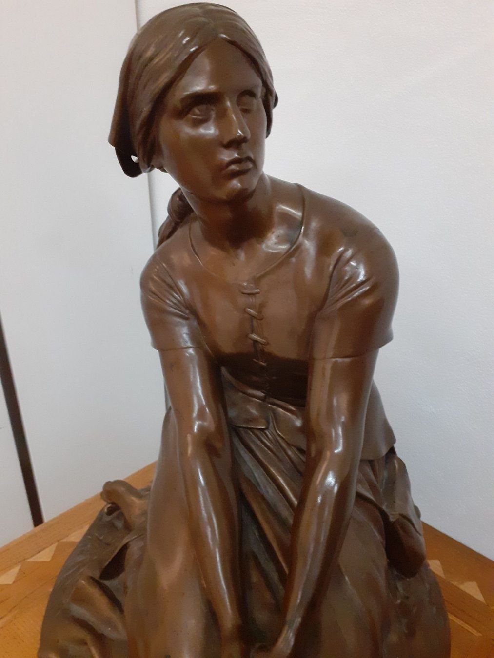 Sculptures & Statues: grosse Bronce - H. Chapu - 1833 - 1891 – D'occasion à Bischofszell par Joachim-115 1