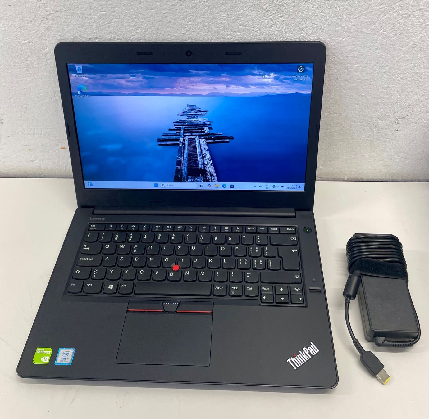 Lenovo Notebook: Lenovo Thinkpad E470 i7/16GB/250GB/Win11pro – Usato da Niederdorf venduto da LeptonAG 1