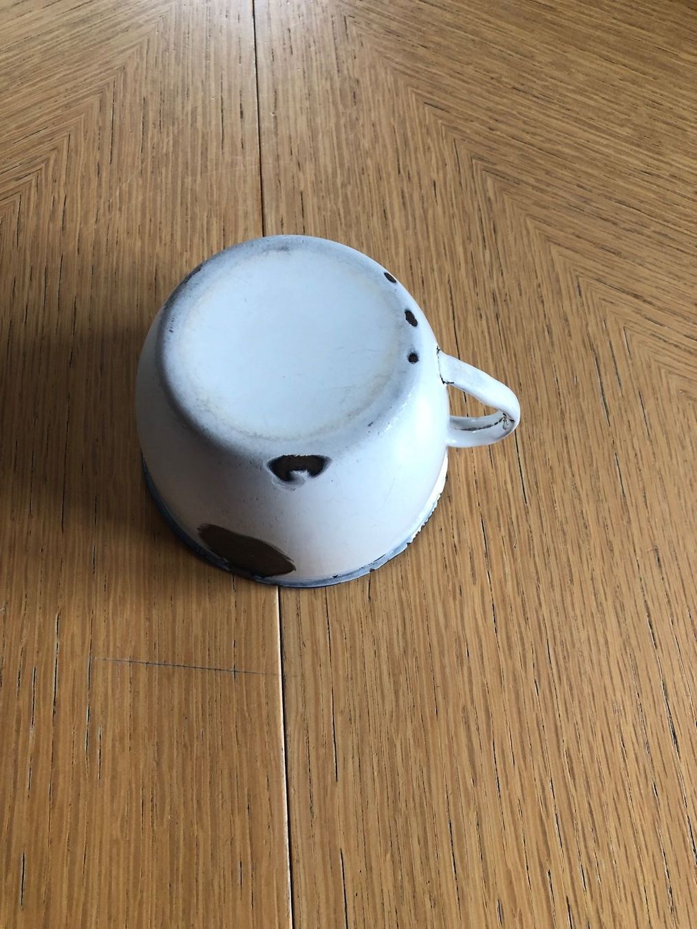 Tazze: Antike Emaille Tasse 10 cm – Usato da Schübelbach venduto da Dolly990_2 2