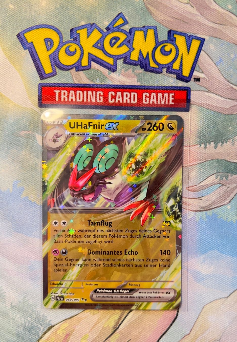 Cartoline: UHaFnir ex Double Rare Paldeas Schicksale 069/091 – Usato da Sempach venduto da R-G
