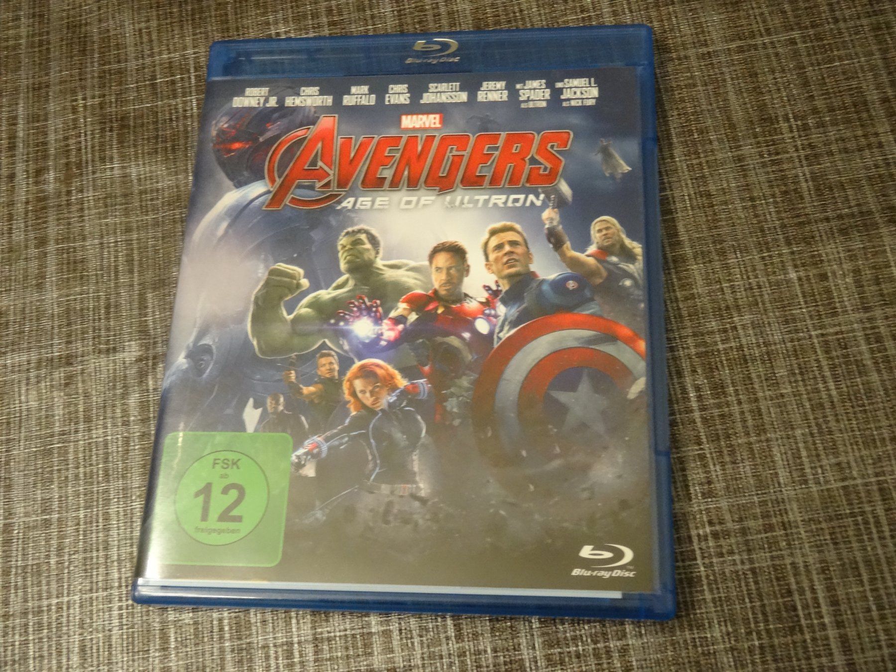 Alle DVDs: Avengers - Age of Ultron BLU-RAY – Gebraucht aus Olten von Disc-Verkauf