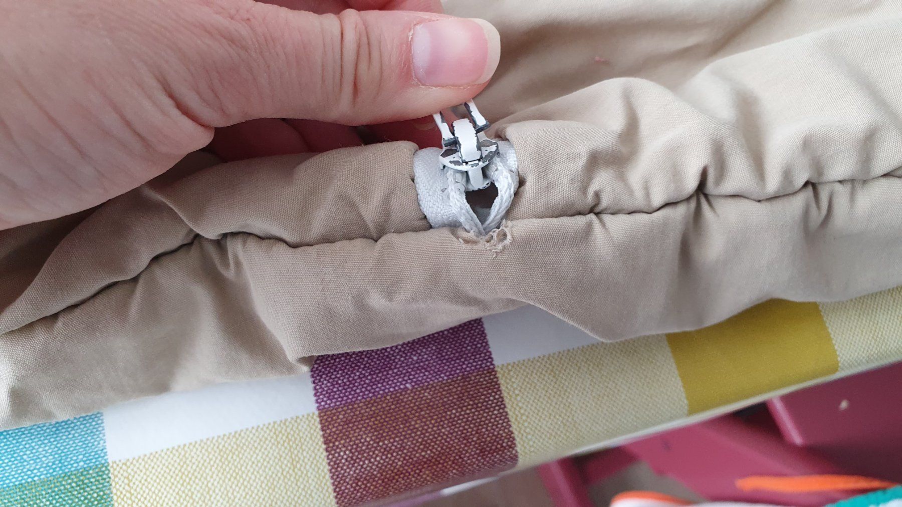 Sacchi a pelo: Mitwachsender Odenwälder Babynest Schlafsack – Usato da Staufen venduto da Fleby84 2