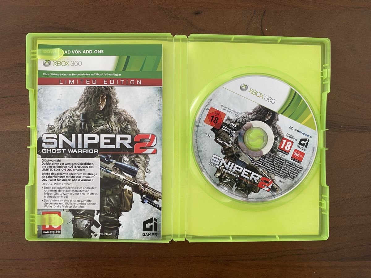 Microsoft Giochi: Sniper 2 Ghost Warrior für Xbox 360 – Usato da Thunstetten venduto da Virus_33 1