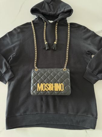 Moschino Coutoure Tasche & Sweatshirt, Umhängetasche Borse