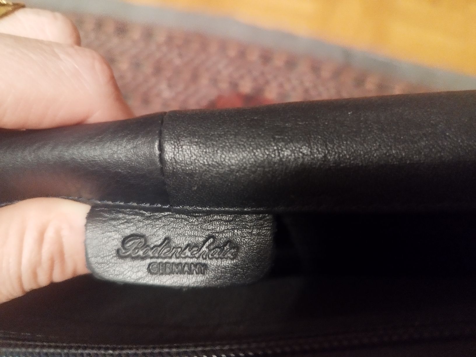 Valigie & Borse: Sacoche en cuir noir – Nuovo (secondo la descrizione) da Belmont-Lausanne venduto da vid_7qv6 3