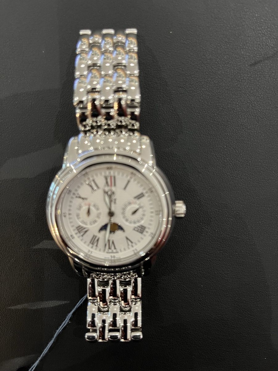 Orologi: Sehr schöne Herrenuhr mit Mondphasen – Nuovo (secondo la descrizione) da Beckenried venduto da Beggo51