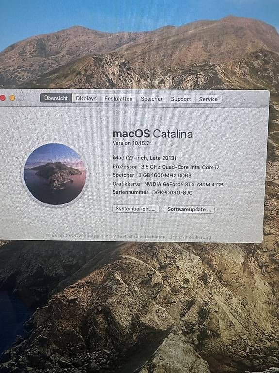 Apple PCs: iMac 2013 late, 27" – Gebraucht aus St. Gallen von egzon_navit 4