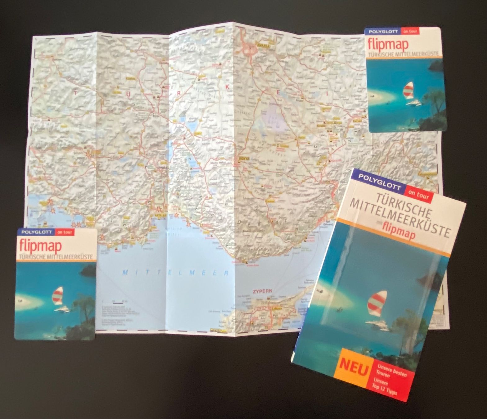 Bücher: TÜRKISCHE MITTELMEERKÜSTE / POLYGLOTT – Gebraucht aus Nussbaumen AG von schuba2000 1