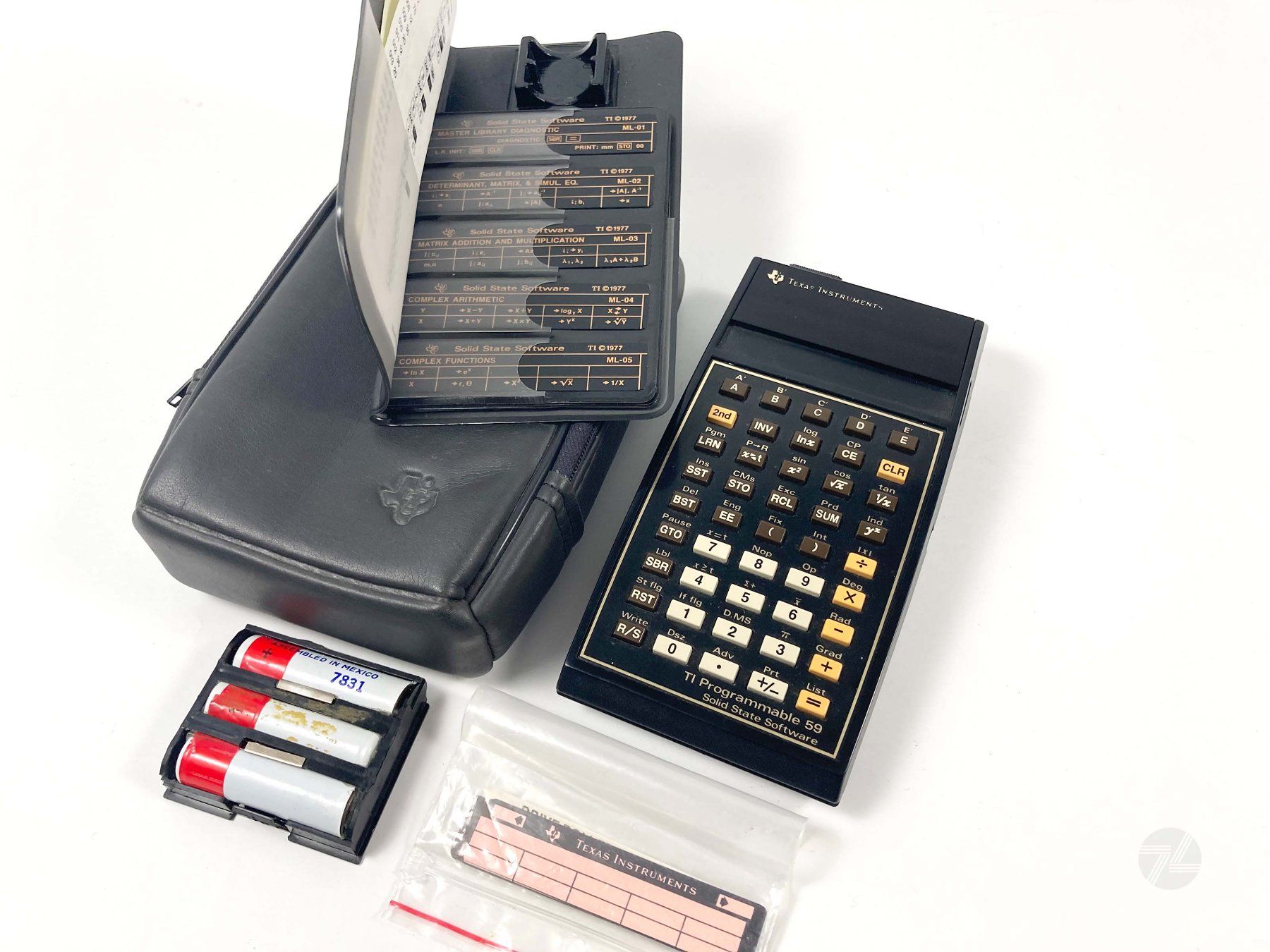 Texas Instruments Taschenrechner: Texas Instruments TI Programmable 59 + Magnetstreifen – Defekt aus Wetzikon ZH von