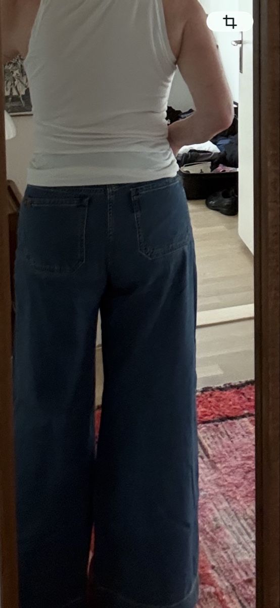 Max Mara Jeans: Wide-leg Jeans von Max Mara Weekend – Neuf (Voir description) à Zürich par Altnic 1