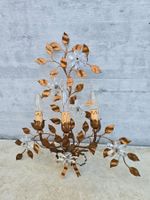Banci Firenze Italien Wandlampe Metall Kristallblume vintage