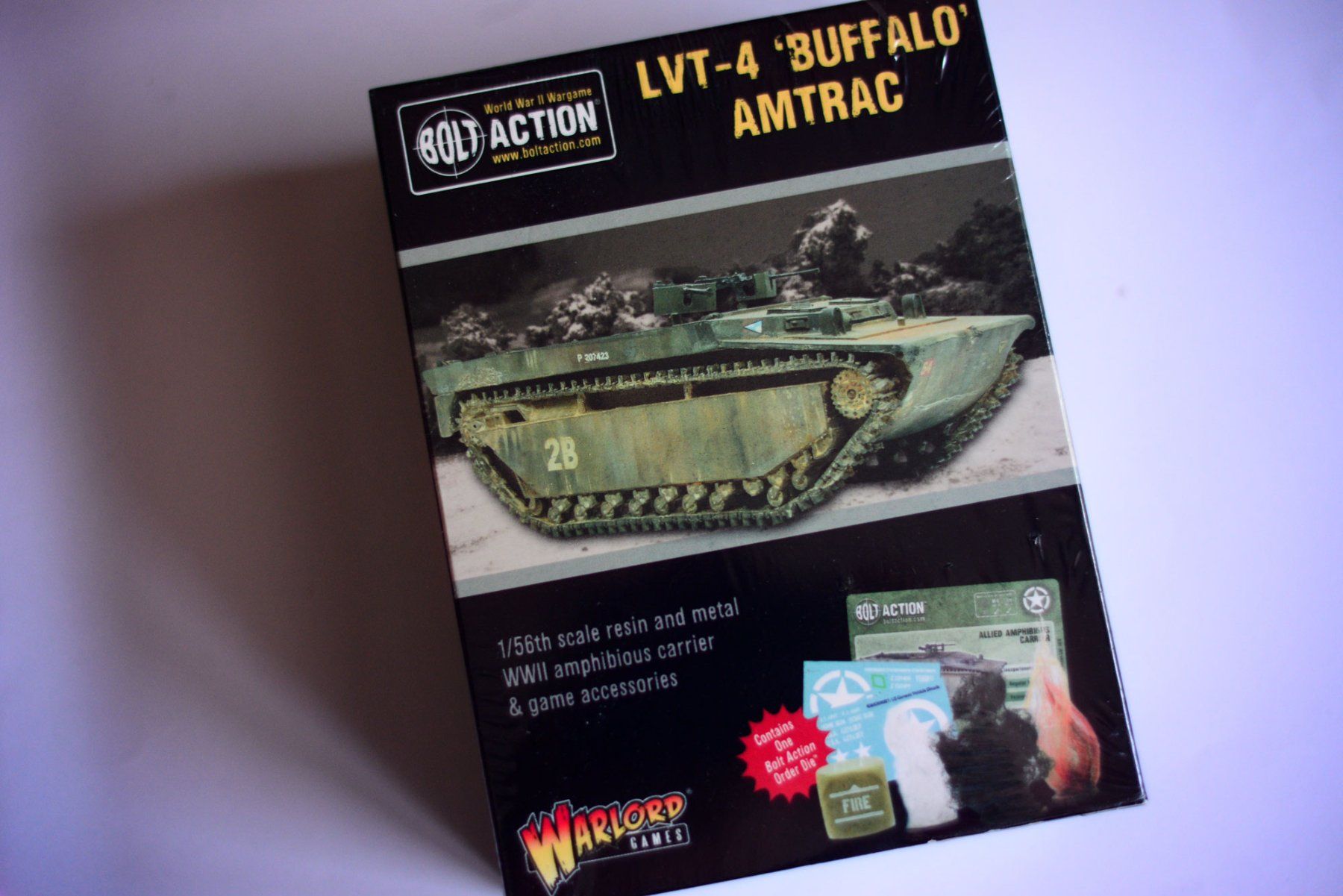 Modellbausätze & Standmodelle: Bolt Action LVT-4 Buffalo Amtrac – Neu und originalverpackt aus Thun von HiddenRealmsCH