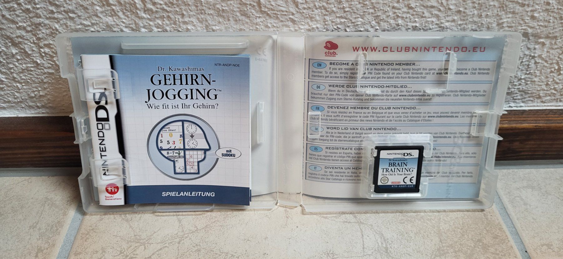 Nintendo Spiele: Nintendo DS - Gehirn Jogging – Gebraucht aus Münsingen von Heroism2010 2