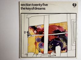 Section Twenty Five LP - Key Of Dreams (Backcover defekt)