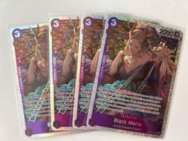 One Piece Black Maria OP08-074 SR 4 Stk.