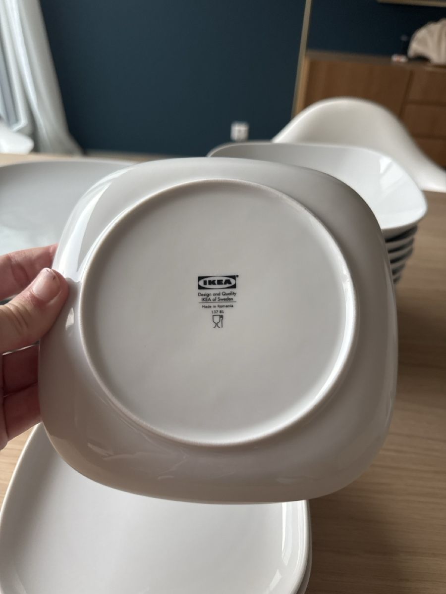 Ikea Teller: Tellerset Weiss – Gebraucht aus Luzern von bettinabuyingthings 2