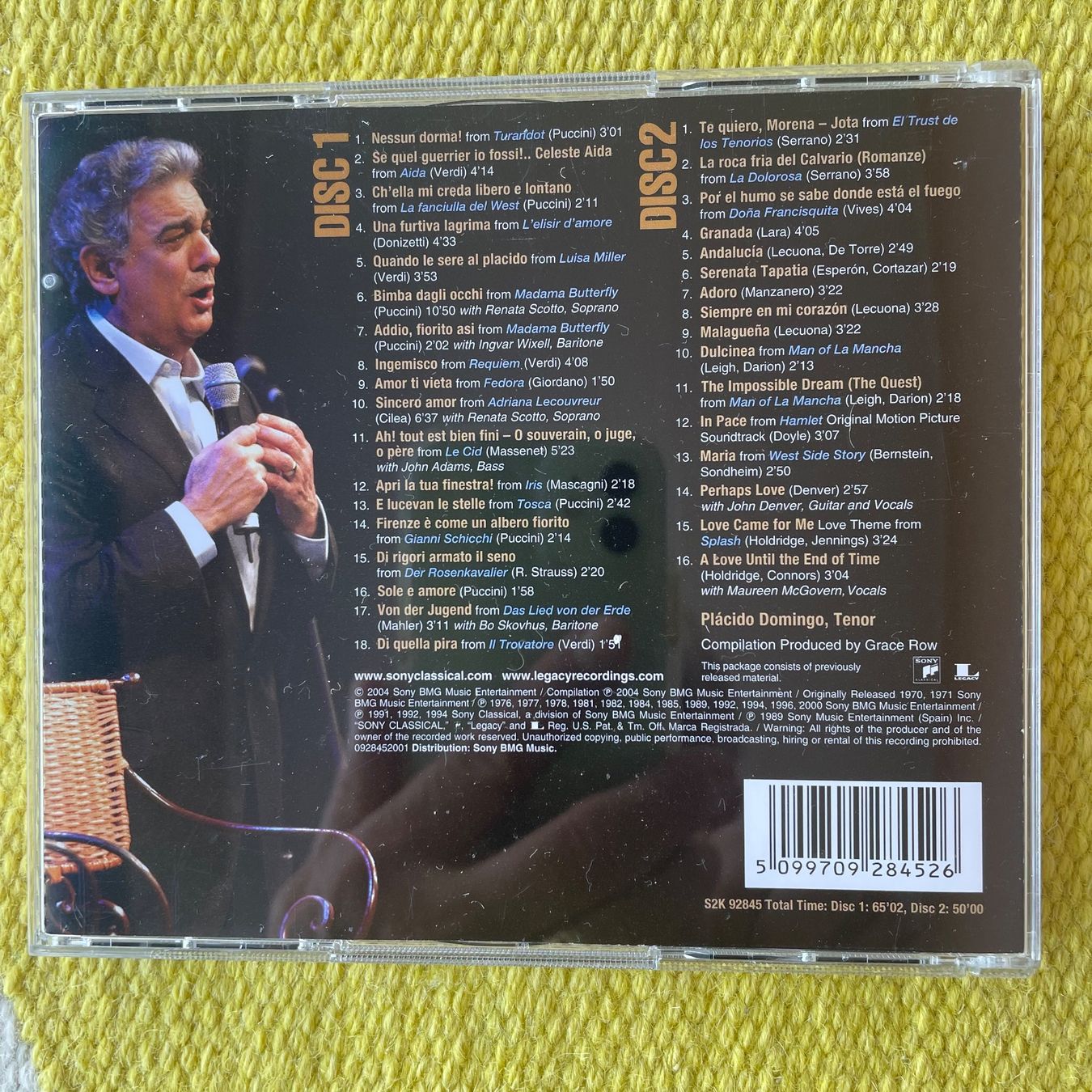 CD: PLÁCIDO DIMINGO-2CD THE ESSENTIAL – Usato da Rorschacherberg venduto da CD-Roli 1