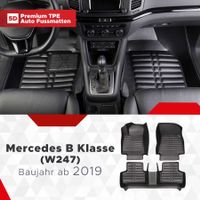 5D Premium Auto Fussmatten für Mercedes B Klasse ab 2019