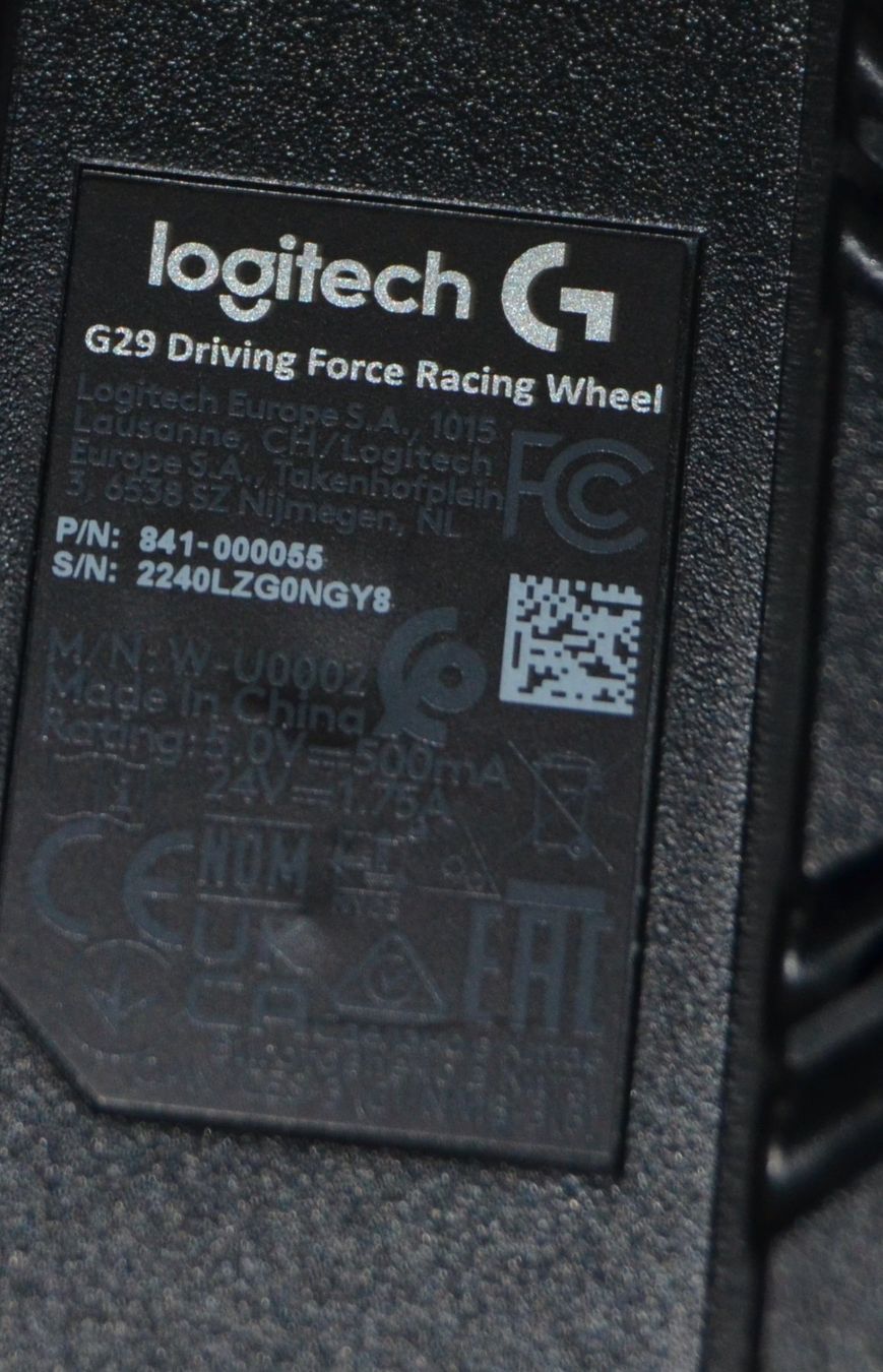 Logitech Controller: Logitech G29 Driving Force Racing Wheel PS5/PS4/ PC/ iMac – Usato da Collonges venduto da arashee 4